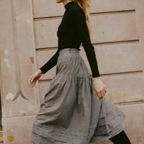 Sebastiane Skirt La Maddalena Gingham - Picture 2 of 6